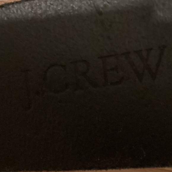 J. Crew wide belt in natural leather. main image 4